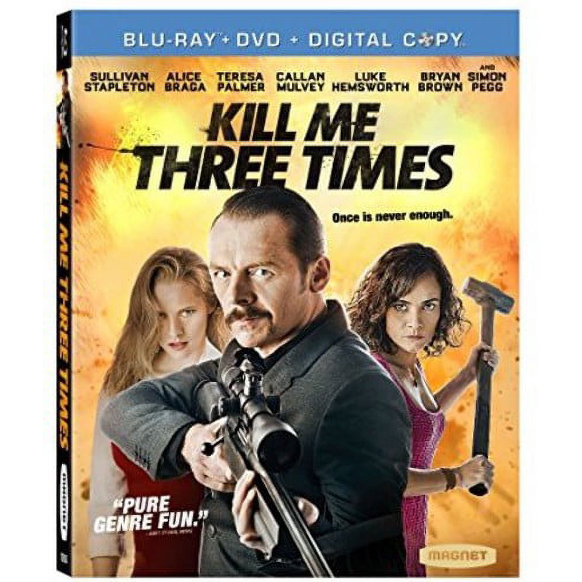 Kill Me Three Times (Blu-ray), Magnolia Home Ent, Action & Adventure