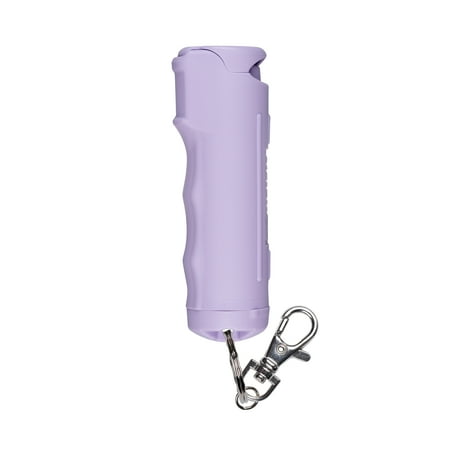 SABRE Fast Flip Top Pepper Gel with Snap-Clip Keychain, Lavender, 1 Ct, New, Pocket Pepper Sprays