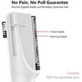 thumbnail image 2 of AUPERTO Eyebrow Trimmer, Electric Eyebrow Razor for Women Battery-Operated Facial Hair Remover with Comb for Face Chin Neck, Upper-Lip, 2 of 5