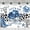 blue, variant on Western Cowgirl Birthday Backdrop Pink Disco Let's Go Rustic Cow Print West Happy Birthday Background Cactus Hat Boots Party Decorations Banner Photo Booth Props