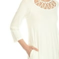 thumbnail image 4 of White Mark Robe Évasée à Encolure Croisée pour Femmes, 4 of 6