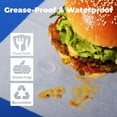 thumbnail image 5 of Fit Meal Prep [500 Pack] 8 x 10.75" Wax Paper Sheets for Food, Interfolded Precut Deli Pop Up Grease-Proof Sandwich Paper Wraps, Waterproof for Lunch, Food Basket, Microwave Cover, BBQ, 5 of 7