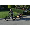 2in1 Double Bike Trailer and Jogger in Orange/Black