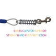thumbnail image 5 of Petest 25ft Reflective Tie-Out Cable with Buffer Spring for Large Dogs Up to 90 Pounds, 5 of 6
