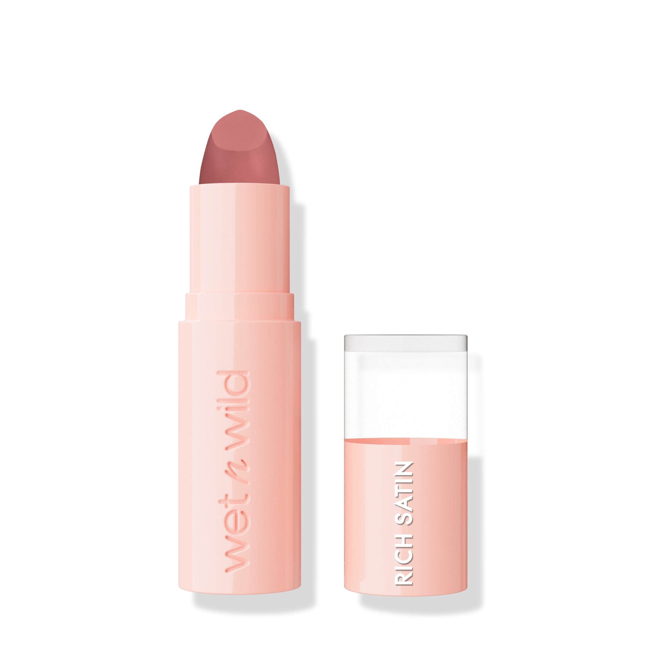 Wet n Wild Mega Last Rich Satin Lip Color Lipstick - Hush Lil' Beige