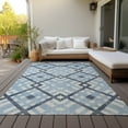 thumbnail image 6 of Addison Rugs Chantille Indoor/Outdoor Transitional Geometric Sky Washable Rectangle Rug, 3' x 5', 6 of 6