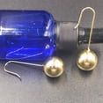 thumbnail image 4 of Silver Ball Dangle Earrings for Women White Gold Ball Dangle Earrings Polished Ball Drop Earrings Small Round Ball Beads Earrings Hook Hypoallergenic Jewelry, 4 of 14
