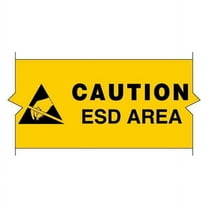 Brady Floor Tape,Black/Yellow,3 inx100 ft,Roll 121368