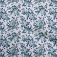 thumbnail image 1 of oneOone Velvet Light Blue Fabric Floral Sewing Craft Projects Fabric Prints By Yard 58 Inch Wide, 1 of 5
