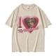 thumbnail image 3 of Camiseta con estampado de I Love My Boyfriend para hombre y mujer, camisa con estampado de León S Kennedy, Harajuku, moderna, 100% de algodón, de gran tamaño, 3 of 5