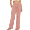 thumbnail image 5 of Women's Casual Loose Wide Leg Cozy Pants Yoga Sweatpants Comfy High Waisted Sports Athletic Lounge Pants with Pockets, 5 of 10