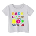 thumbnail image 4 of MEZZALL T-Shirt Imprimé Couleur Carnaval pour Enfants, Col Rond, Manches Courtes, 3-4 Ans, 4 of 4