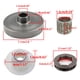 thumbnail image 3 of 4 Piezas Embrague Tambores Piñón Kit Accesorio de Acero Endurecido Incluye Rodillo Cojinete Engranaje Gusano Adecuado para Reemplazo de Partes y Reparación de Motosierra, 3 of 8