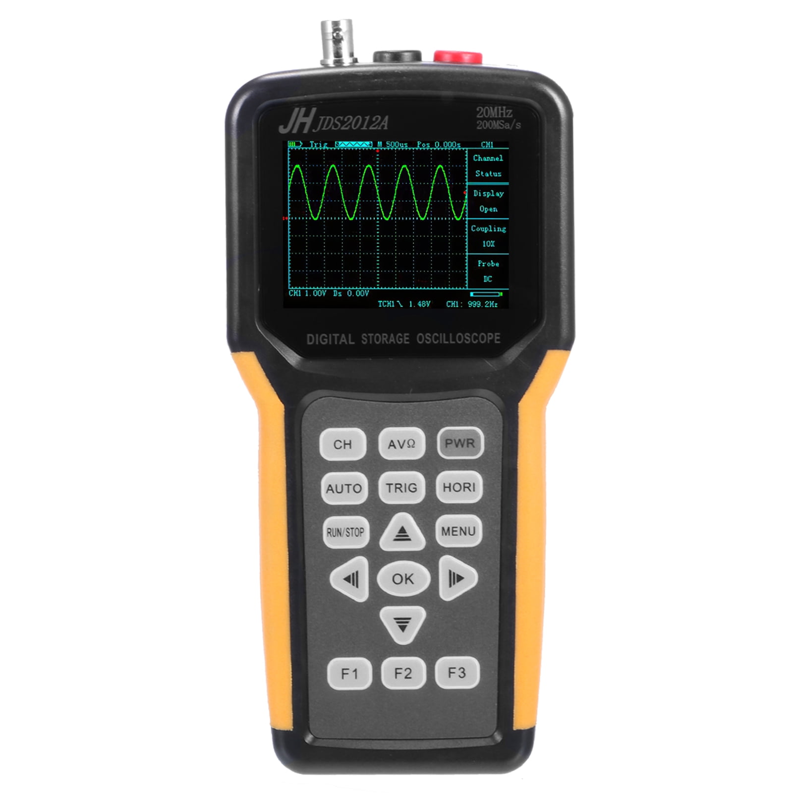 JDS2012A 20M Oscilloscope Multimeter with High Definition Display Hand