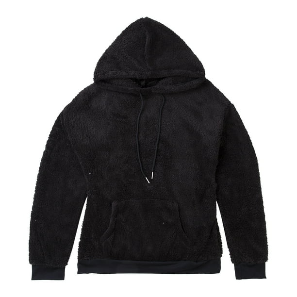 Fluffy hoodie hotsell for men