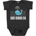 thumbnail image 3 of Inktastic San Diego California Whale Boys or Girls Baby Bodysuit, 3 of 5