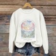 thumbnail image 1 of IMENGL Chandail en Molleton message Dieu Fendu, Blanc 2TG, Taille M-2TG, 1 of 3