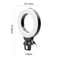 thumbnail image 3 of VIJIM CL06 Mini 4 Inch LED Ring Light Clip-on Laptop Video Conference Lighting 3 Lighting Modes 3200K-6500K Dimmable USB Powered for Live Streaming Online Education Meeting, 3 of 7