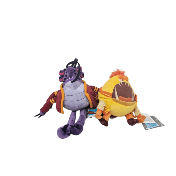 Monsters U Javier and Dirk Plushies