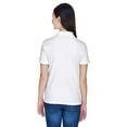 thumbnail image 2 of Harriton M200W Ladies 6 oz. Ringspun Cotton Piqué Short-Sleeve Polo, 2 of 3