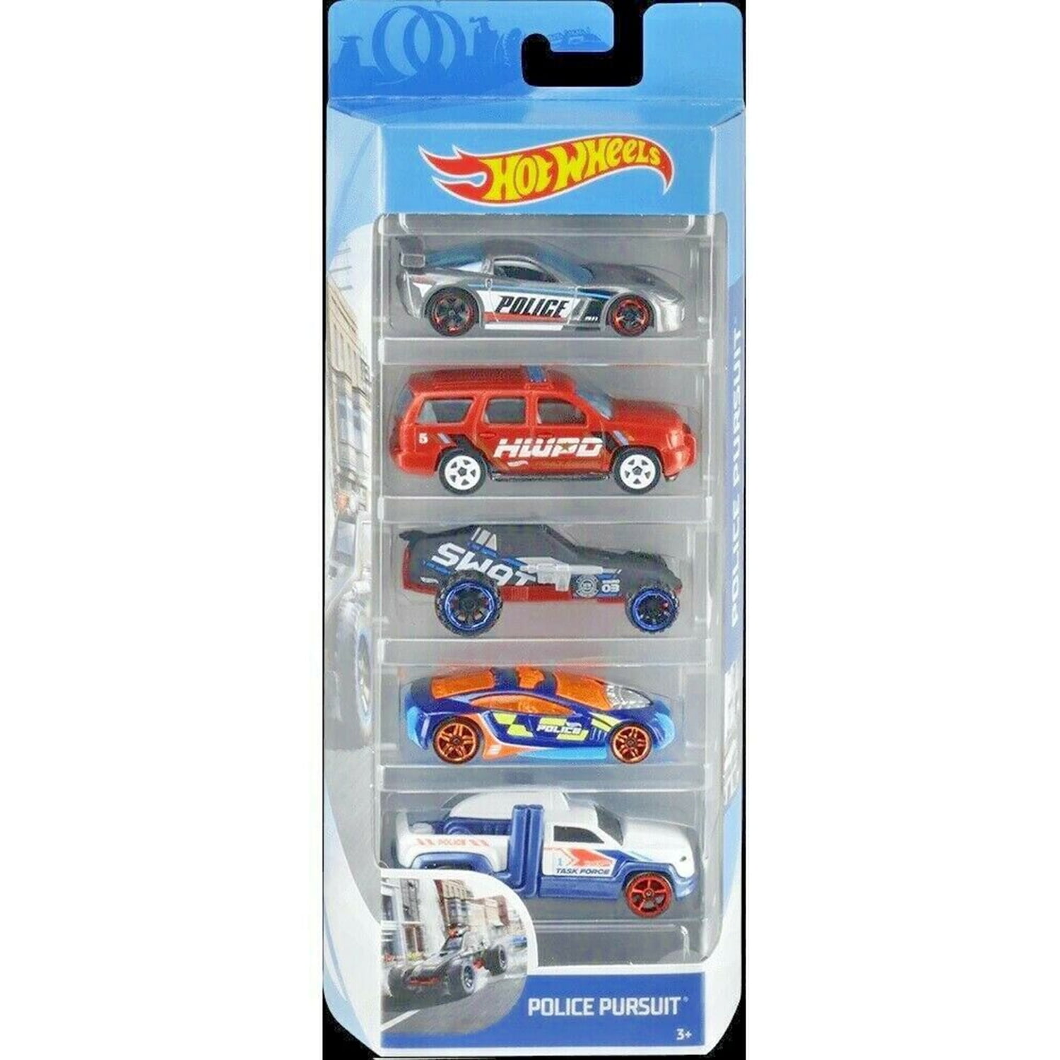 hot wheels police set