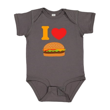 

Inktastic I Love Cheeseburgers Gift Baby Boy or Baby Girl Bodysuit