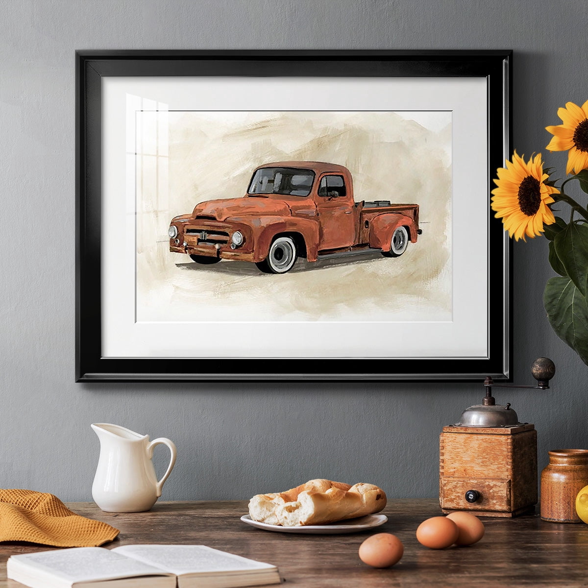 Pickup IV Premium Framed Print - Ready to Hang