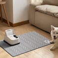 thumbnail image 2 of Dog Food Mats for Floors, Absorbent Quick Dry Pet Cat Food Mat, Dog Bowl Mats for Food and Water Dispenser Mat, Eco-Friendly Dog Accessories Pet Supplies 12"x20", 2 of 6