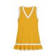 thumbnail image 4 of TaTaai Women's Lightweight Slip Mini Dress Solid Color Round Neck Sleeveless Casual Stretchy Polyester Blend Summer Dress Gift, 4 of 5