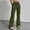 Army Green, variant on Endives Women's Cargo Pants High Waist Flare Pants Casual Trousers with Multi Pockets Elastic Drawstring Waist Solid Color Work Pants for Women