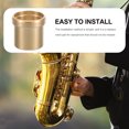 thumbnail image 3 of Alto Tenor Saxophone Bend Neck Hoop Woodwind Accessory Brass Saxophone Hoop Replacement, 3 of 9
