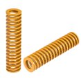 thumbnail image 1 of Troquel Resorte, 20mm OD 80mm Largo 2uds Espiral Estampado Ligera Carga Compresión Troquel Resortes para 3D Impresora Eléctrica Pieza, Amarillo, 1 of 5