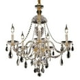 thumbnail image 2 of Elegant Lighting Alexandria 25" 5 Light Elegant Crystal Chandelier, 2 of 2