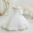 thumbnail image 3 of IROINNID Toddler Girl Birthday Party Dress Tutu Sleeveless Mesh Toddler Girl Dress 4T, 3 of 6