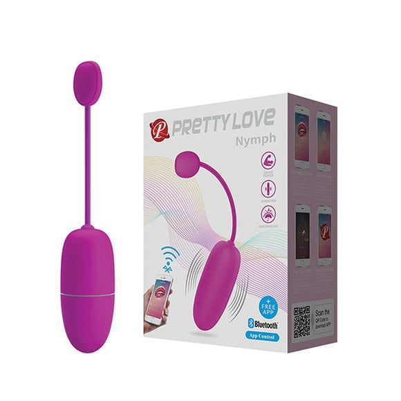 Pretty Love Nymph Oeuf Compatible avec l'Appli - Fuchsia