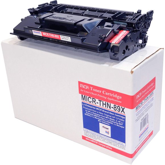 Cartucho de tóner MICR MicroMICR MICR-THN-89X negro