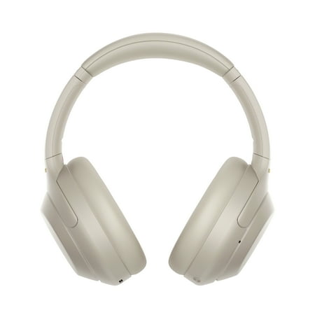 Sony - WH1000XM4 Wireless Noise-Cancelling Over-the-Ear Headphones - Silver