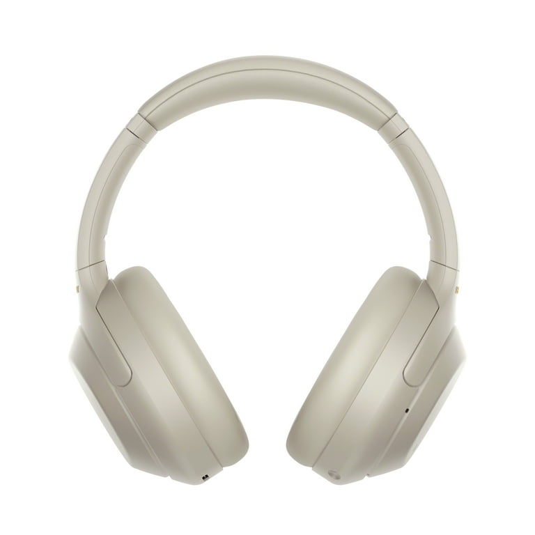 Sony WH-1000XM4 Wireless Noise Canceling Over-the-Ear Headphones with  Google Assistant - Silver 