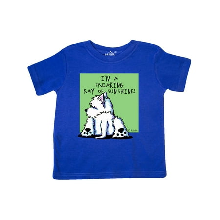 

Inktastic Cool Belly Westie Gift Toddler Boy or Toddler Girl T-Shirt
