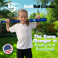 thumbnail image 4 of Louisville Slugger Blue Plastic Bat with Ball, 34", Outdoor Baseball Play Set, 4 of 4
