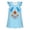 Sky Blue-F, variant on Shadoumai Toddler Girl Dresses 5t Ruffle Sleeve Happy Easter Flower Soft Birthday Party Dresses Baby Girl Clothes