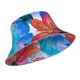 thumbnail image 2 of Kdxio Reflective Bucket Hat - Bright Flowers Print Bucket Hat for Men,Women, 2 of 9