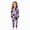 L006_Light Purple, variant on NOLDARES Toddler Girls Halloween Funny Prints Pajamas Pjs for Girl Jammies Little Kids Sleepwear Clothes Sets