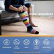thumbnail image 5 of Calcetines de compresión para mujeres y hombres – 6 pares de calcetines de compresión de 20 a 30 mmhg para correr, enfermera, viajes, 5 of 5