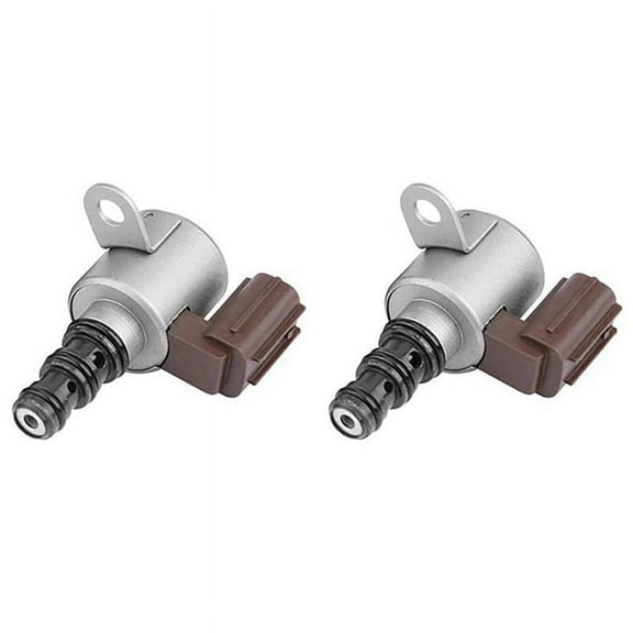 2X Automatic Transmission Shift Control Lock Up Solenoid for Accord 28400-P6H-003 28500-P6H-013(Brown)