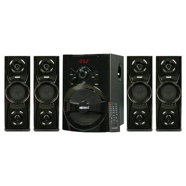 5 Core Home Theater Speaker Set 8 inch 4.1 Channel System Bluetooth Surround Speakers HT4123