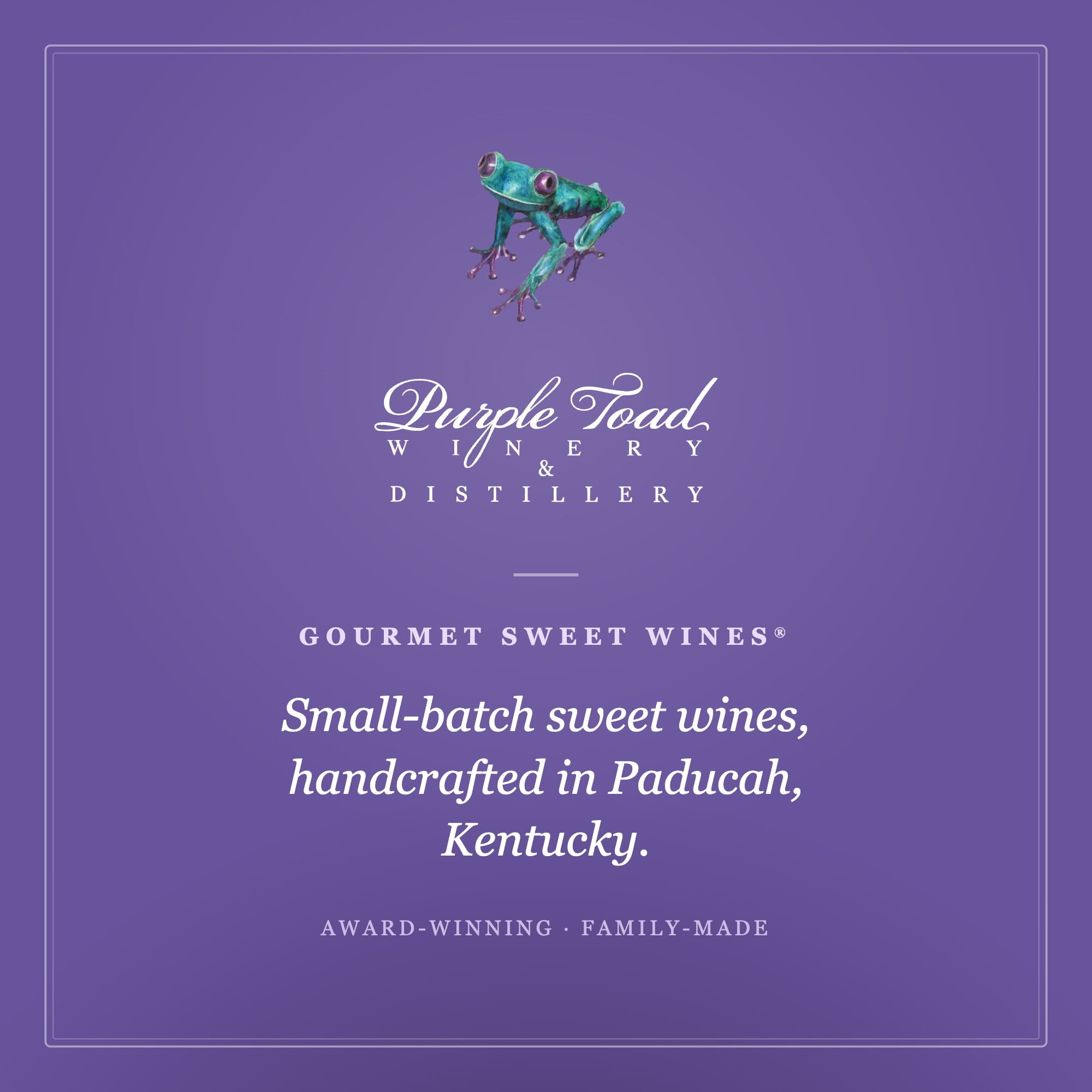 Purple Toad Killer B's Sweet Wine, 750 ml Bottle, 12% ABV