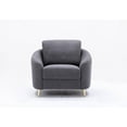 thumbnail image 7 of Acme Furniture Yuina Chair in Gray Linen, 7 of 7