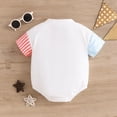 thumbnail image 7 of Baby Onesies Boy 4th of July Baby Outfit Boy Girl My First Fourth of July Bubble Romper Oversized Onesie Toddler USA Clothes, 7 of 7
