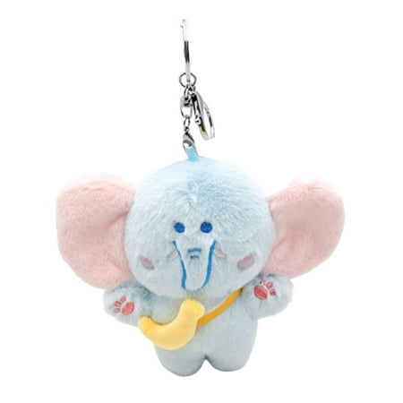 

Plush Cartoon Animal Shape Stuffed Doll Schoolbag Accessories Pendant Kids 12cm